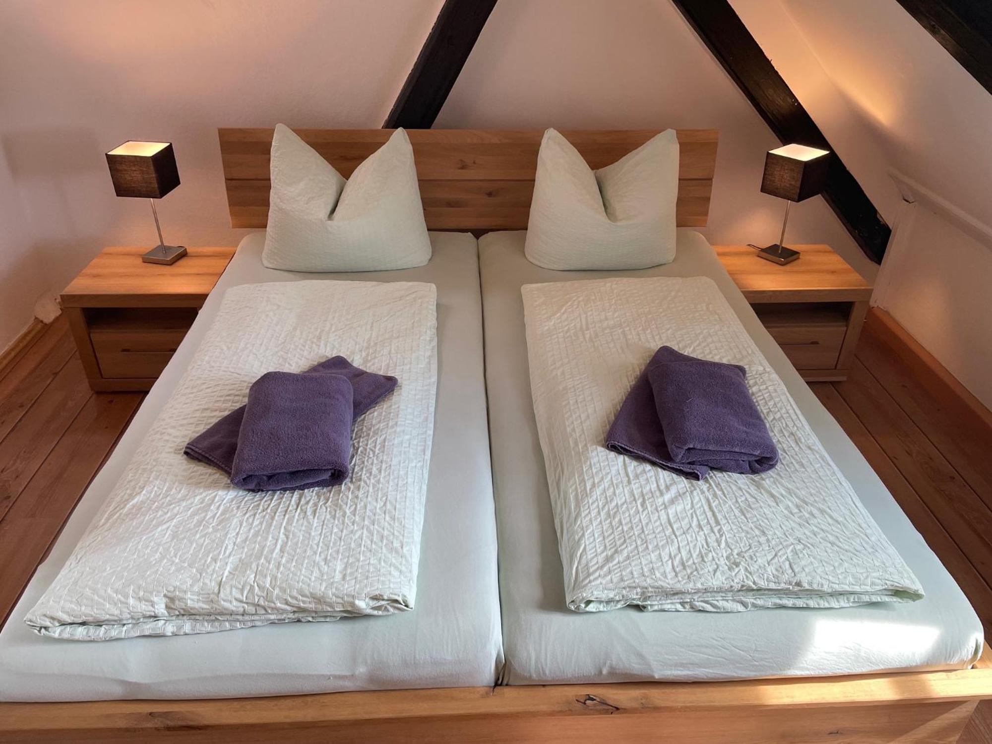 Appartments Zur Schlosswache Delitzsch Bagian luar foto